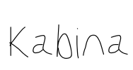 Kabina Font Image