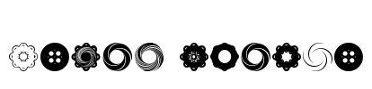 Fluid Spiral Font Image