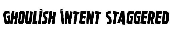 Ghoulish Intent Staggered