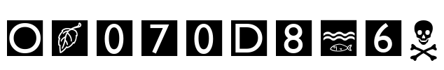 OmahaDings Font Image