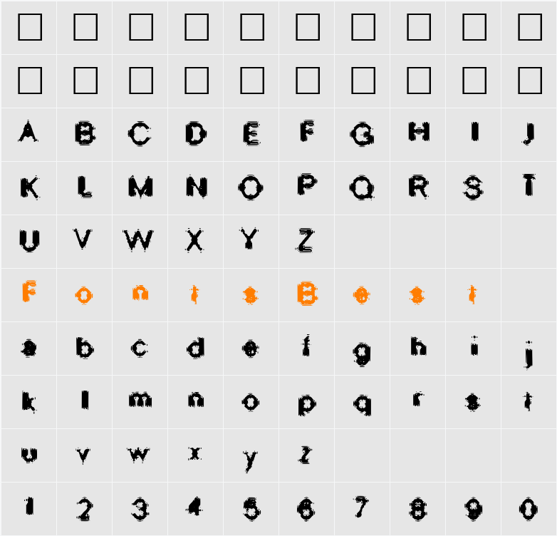 Oscillate Character Map