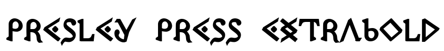 Presley Press ExtraBold