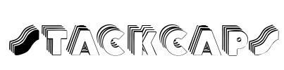Stackcaps Font Image