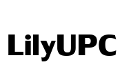 LilyUPC Font Image