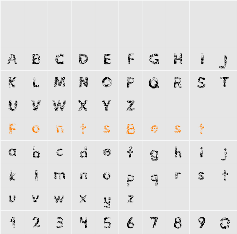 Vidas Secas Character Map