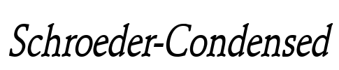 Schroeder-Condensed