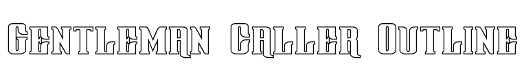 Gentleman Caller Outline