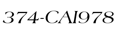 374-CAI978