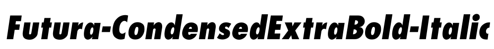 Futura-CondensedExtraBold-Italic