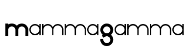MammaGamma Font Image