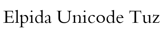 Elpida Unicode Tuz