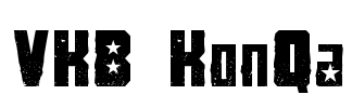 VKB KonQa Font Image