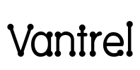 Vantrel Font Image