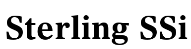 Sterling SSi Font Image