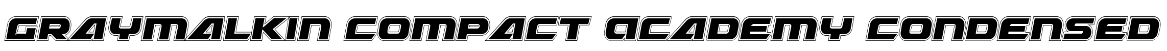 Graymalkin Compact Academy Condensed