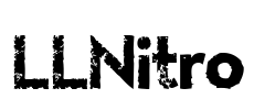 LLNitro Font Image