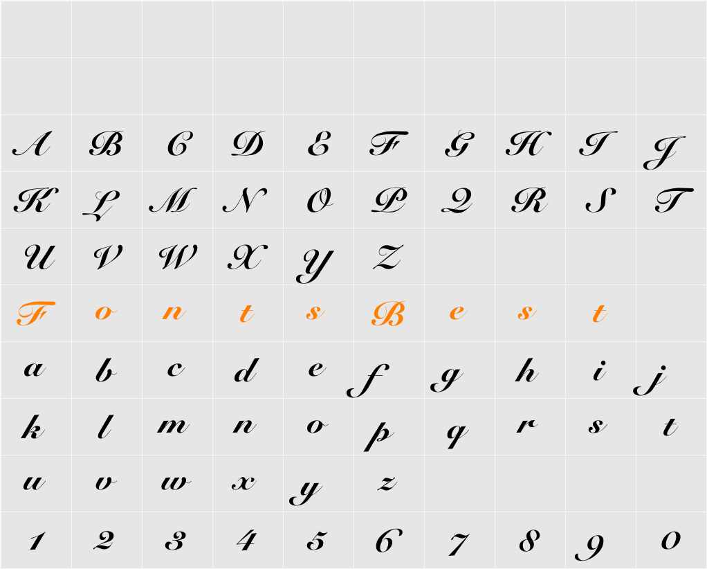 Rose Round Black Character Map