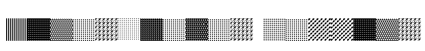 Serangkaian Pattern Font Image