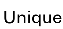 Unique Font Image