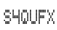 S4QUFX Font Image