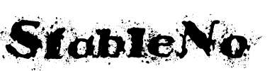 StableNo Font Image