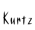 Kurtz Font Image