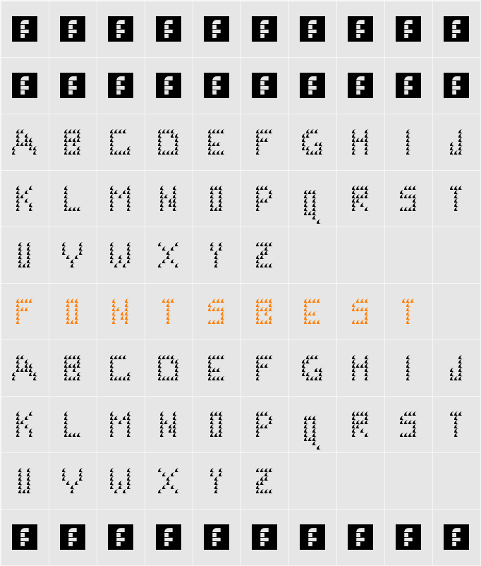 Waves Character Map