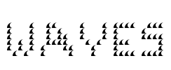 Waves Font Image