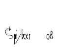 Spijker 08 Font Image