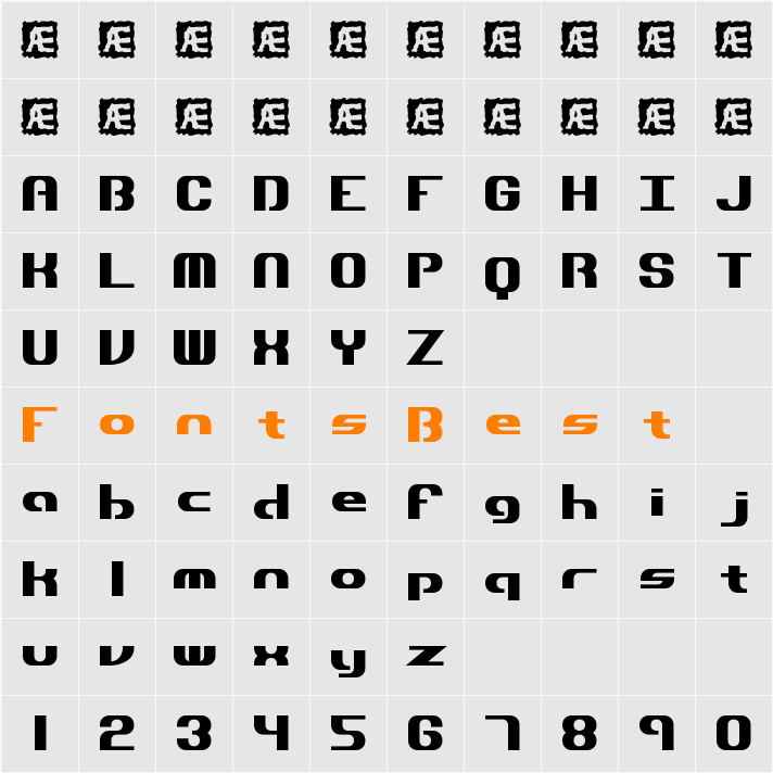 Dynamic BRK Character Map