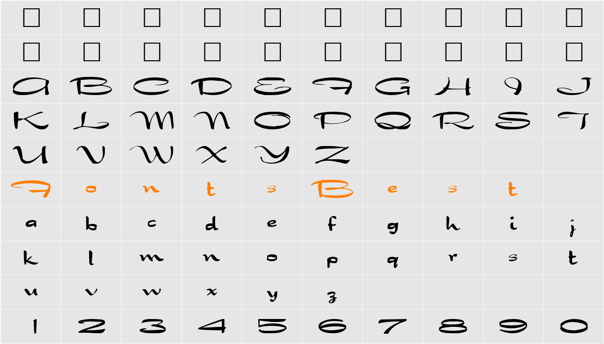 QTArabian Character Map