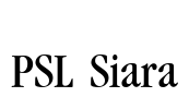 PSL Siara Font Image
