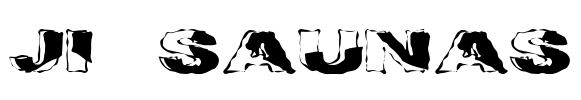 JI-Saunas Font Image