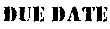 Due Date Font Image