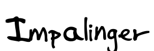 Impalinger Font Image