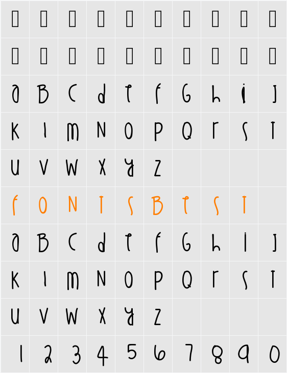 StuntinOnYou Character Map