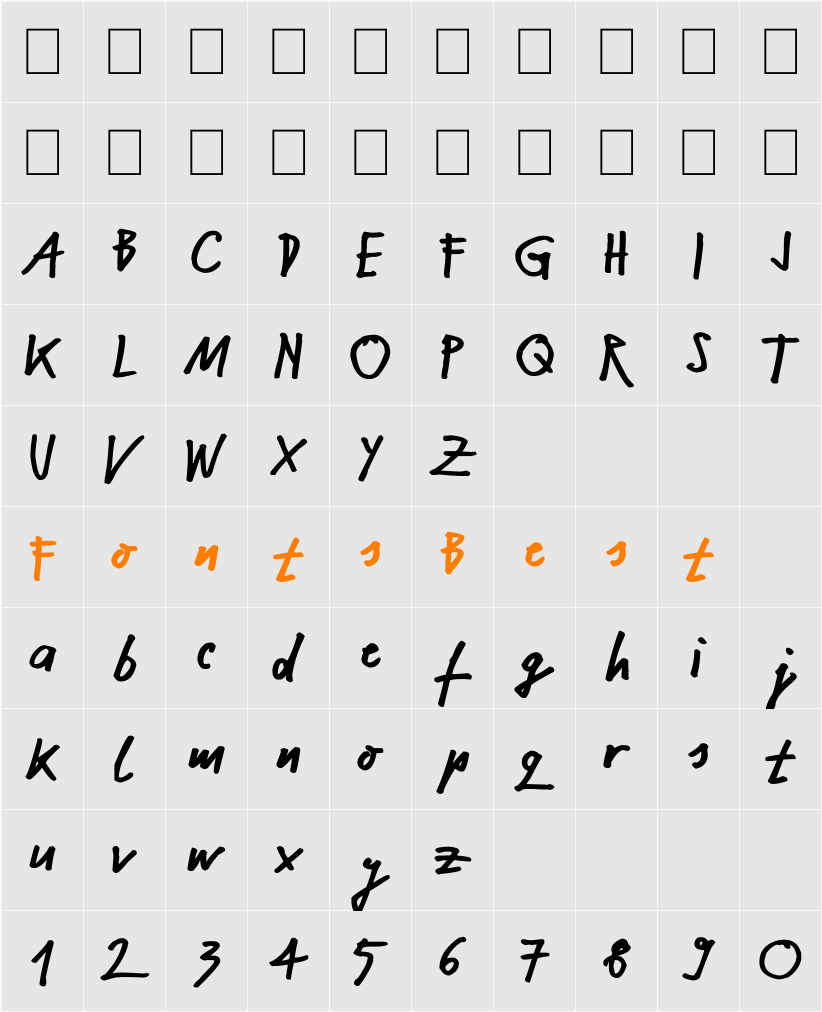 NekoKoNeko Character Map