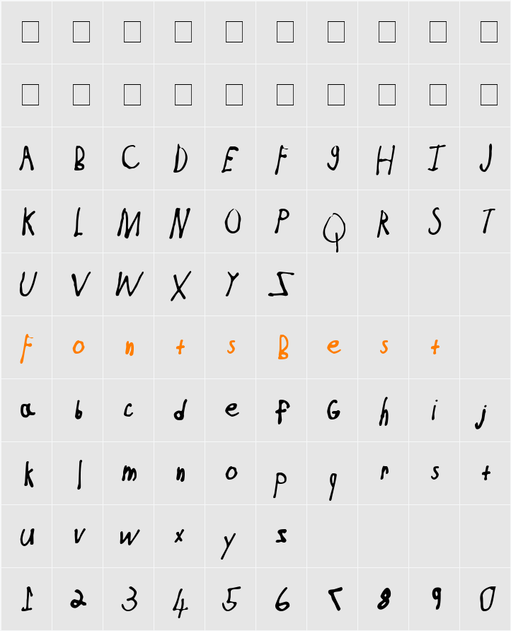 Jessica Character Map