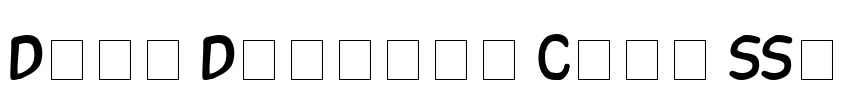 Dibs Display Caps SSi Font Image