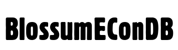 BlossumEConDB Font Image
