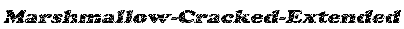 Marshmallow-Cracked-Extended Font Image