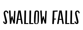 Swallow Falls Font Image
