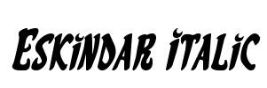 Eskindar Italic
