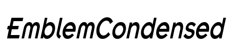 EmblemCondensed