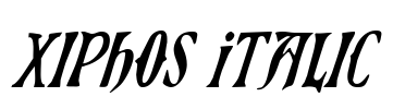 Xiphos Italic