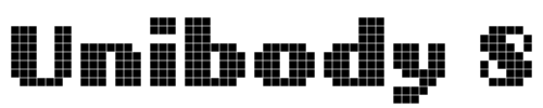 Unibody 8 Font Image