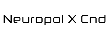 Neuropol X Cnd Font Image