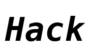 Hack Font Image
