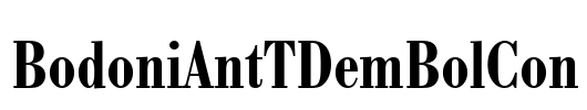 BodoniAntTDemBolCon
