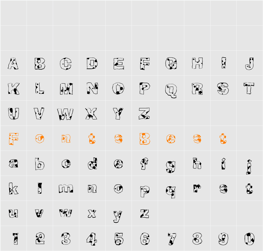 a_BrokerAbst Character Map